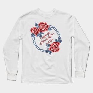 Happiness Blooms From Within Long Sleeve T-Shirt